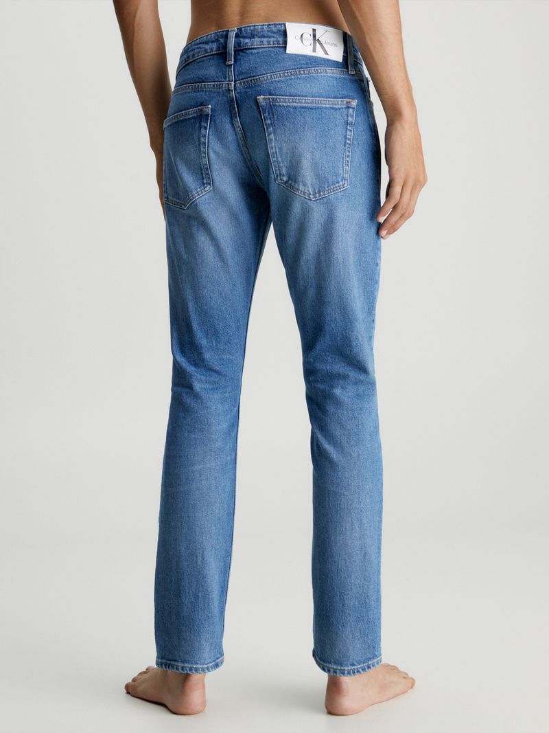 Slim-jeans-desteñido