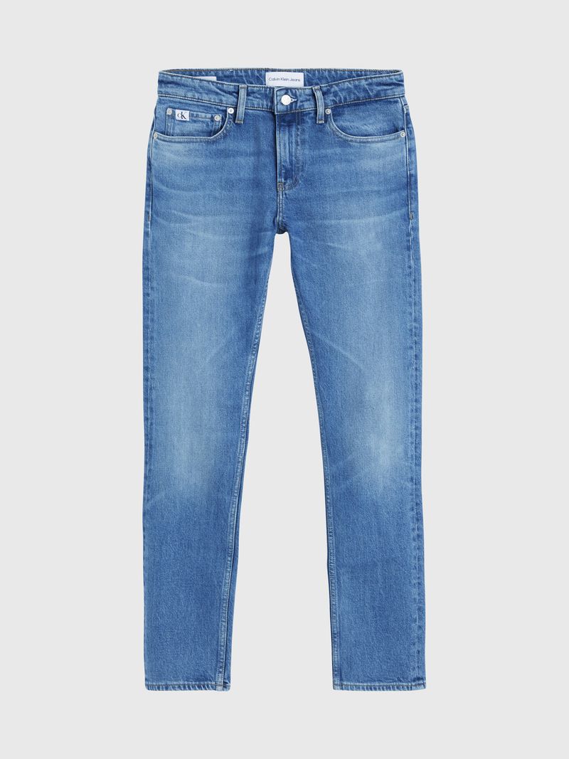 Slim-jeans-desteñido