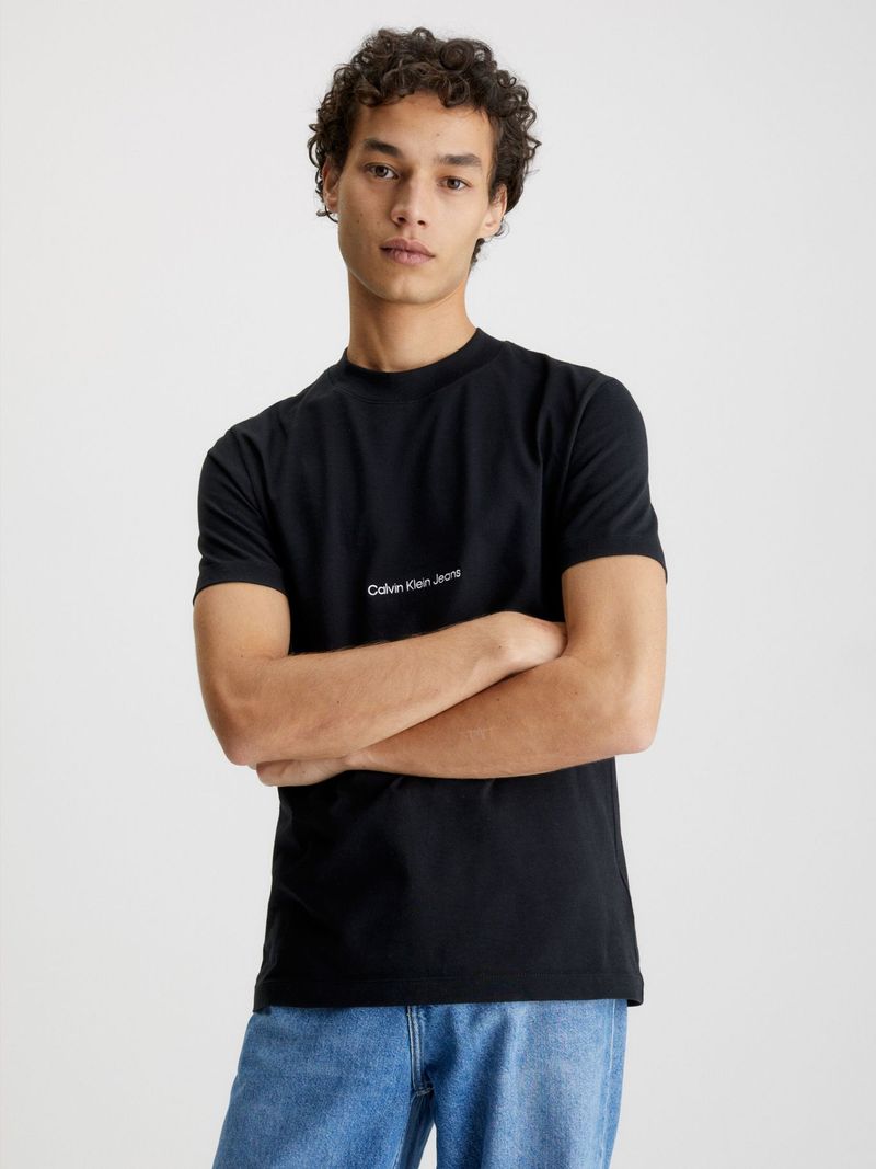 T-shirt-clasico-slim-con-logo