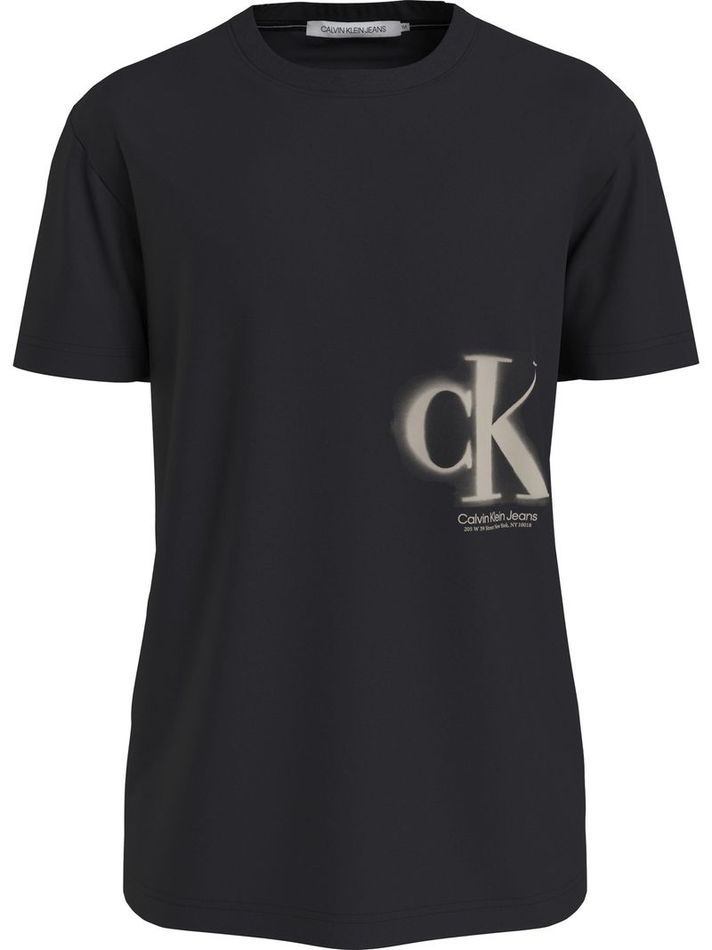 T-shirt-con-monograma-estampado
