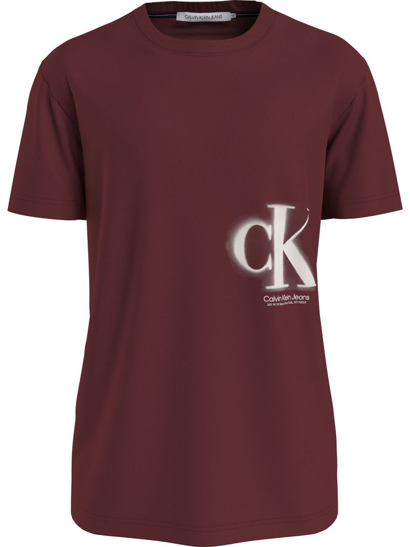 T-shirt-con-monograma-estampado