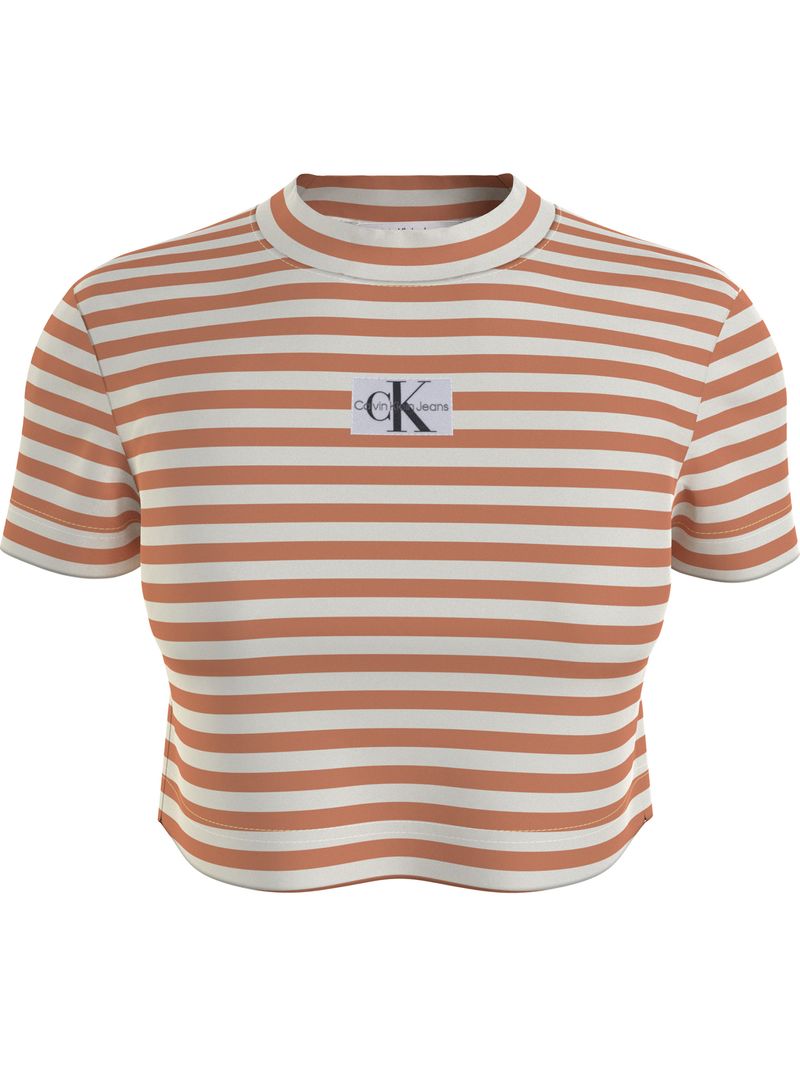T-shirt-croppet-con-rayas