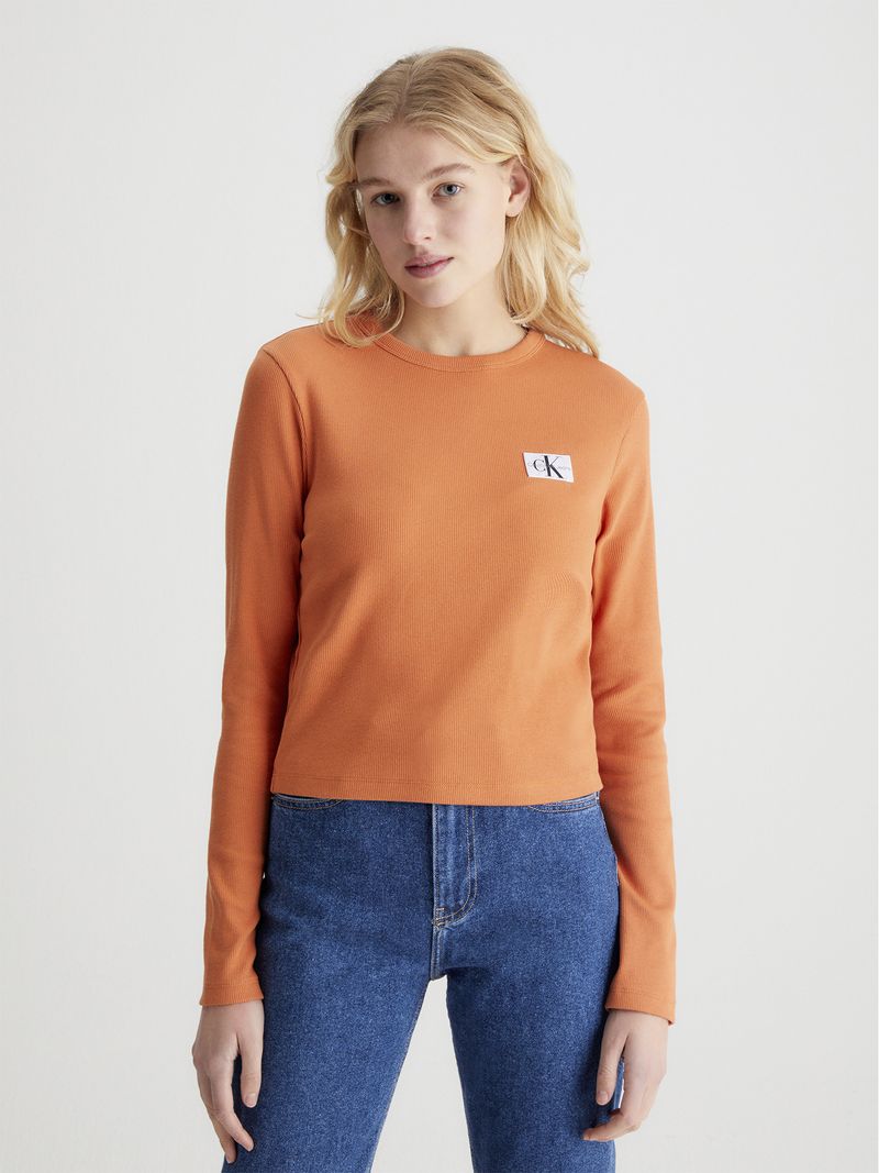 T-shirt-manga-larga-slim-de-canale
