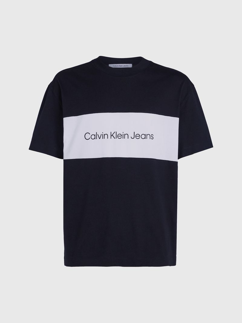 T-shirt-relaxed-con-diseño-de-bloque-de-color