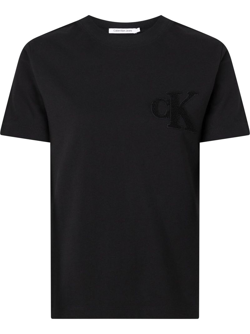 T-shirt-relaxed-con-monograma-texturizado