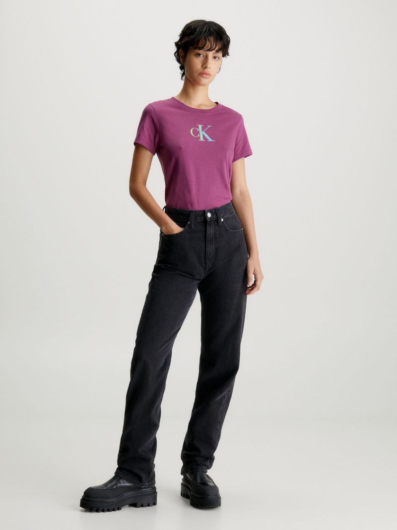 T-shirt-slim-con-monograma